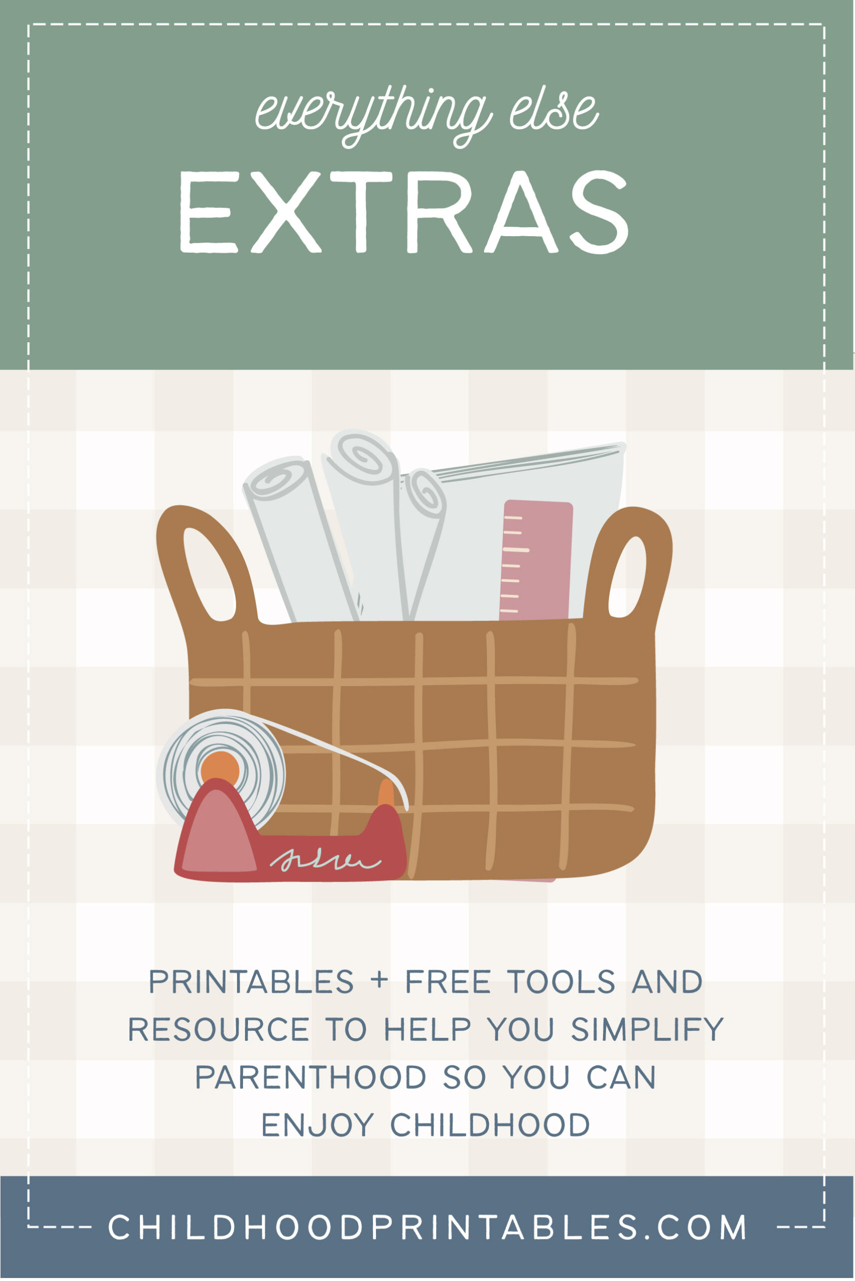 Extras - Childhood Printables